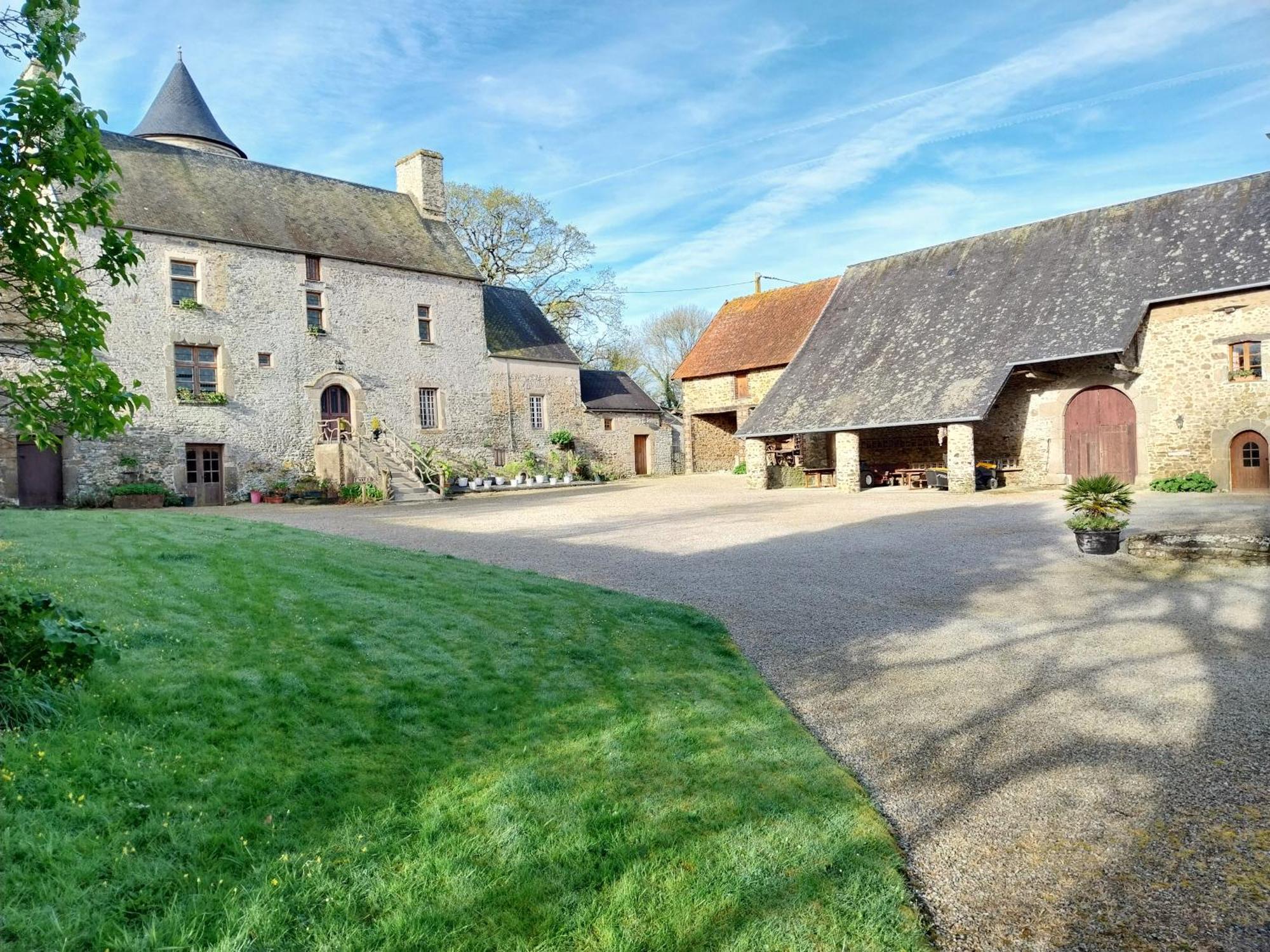 Bed and Breakfast Manoir de la Foulerie Ancteville Exteriér fotografie