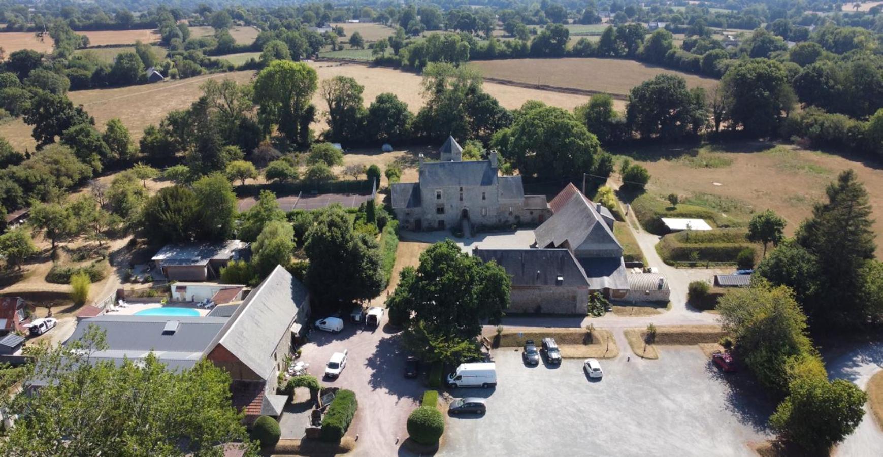 Bed and Breakfast Manoir de la Foulerie Ancteville Exteriér fotografie
